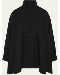 Eskandar - Caucasus Jacket With Notch Collar (Long Length) - Lyst