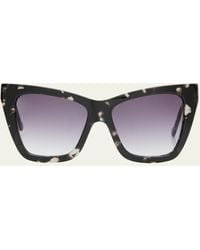 Le Specs - Bio-rapture Plastic Cat-eye Sunglasses - Lyst