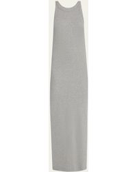 Totême - Curved Rib Knit Tank Dress - Lyst