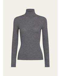 Twp - Rib-Knit Wool Turtleneck Sweater - Lyst