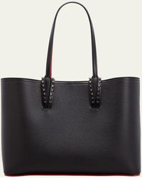 Christian Louboutin - Cabata Small Tote In Grained Leather - Lyst