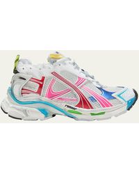 Balenciaga - Multicolor Mesh Runner Sneakers - Lyst
