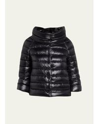 Herno - Sofia Ultra-Lightweight Down Bolero Jacket - Lyst