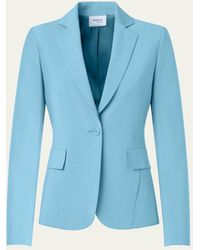 Akris Punto - Tailored Wool Blazer Jacket - Lyst
