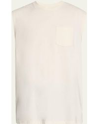 John Elliott - Rodeo Sleeveless Cotton T-shirt - Lyst