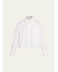 Maria McManus - Organic Cotton Cropped Button-Down Shirt - Lyst