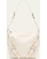 Givenchy - Voyou Small Crossbody Bag In Tumbled Leather - Lyst