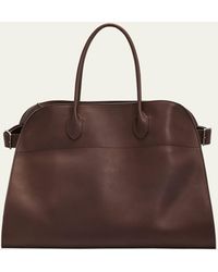 The Row - Soft Margaux 17 Leather Duffel Bag - Lyst