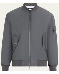 Kiton - Zip-Front Wool Bomber Jacket - Lyst
