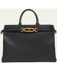 Tom Ford - Whitney Large Top-handle Bag In Leather - Lyst