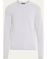 Sease - Vanise Dinghy Cashmere-cotton Ribbed Crewneck Sweater - Lyst