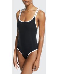 JETS Australia - Classique Double-strap Tank One-piece Swimsuit - Lyst