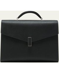 Valextra - Iside Leather Briefcase - Lyst