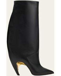Alexander McQueen - Armadillo Leather Over-the-knee Boots - Lyst