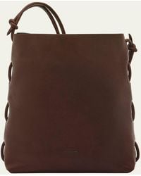 Il Bisonte - Snodo Knot Leather Crossbody Bag - Lyst