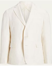 Ralph Lauren - Haldey Silk And Line Single-Breasted Dinner Jacket - Lyst