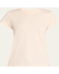 Rag & Bone - Slub Crewneck Tee - Lyst