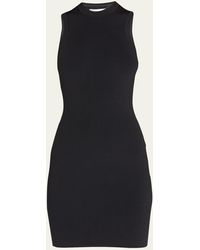 Victoria Beckham - Vb Body Sleeveless Fitted Mini Dress - Lyst