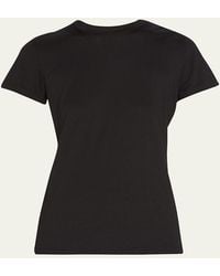 Vince - Essential Crewneck Pima Cotton Tee - Lyst