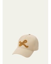 Loewe - L-Patch Cotton Baseball Cap - Lyst