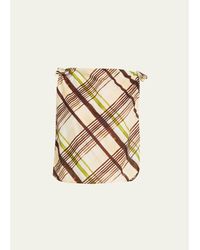 A.L.C. - Dylan Plaid Shoulder-Tie Top - Lyst