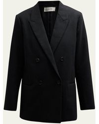 The Row - Wilsonia Pinstripe Wool Blazer Jacket - Lyst