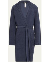 Hanro - Night And Day Hooded Terry Robe - Lyst