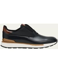 Berluti - Fast Track Leather Low-top Sneakers - Lyst
