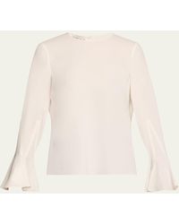 Lafayette 148 New York - Godet Sleeve Blouse - Lyst