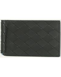 Bottega Veneta - Intrecciato Bi-fold Wallet With Money Clip - Lyst