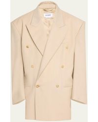 Hed Mayner - Oversized Double-breasted Sport Coat - Lyst