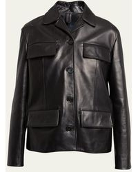 Proenza Schouler - Roos Leather Jacket - Lyst