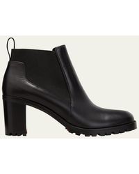 Christian Louboutin - Marchacroche 70 Leather Ankle Boots - Lyst