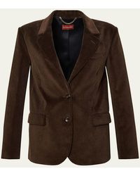 Altuzarra - Jules Straight Corduroy Jacket - Lyst