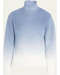 Bugatchi - Ombre Wool Turtleneck Sweater - Lyst