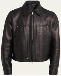 Amiri - Ma Quad Leather Work Jacket - Lyst