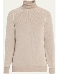 Sease - Dinghy Cashmere Ribbed Turtleneck Sweater - Lyst