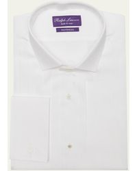 Ralph Lauren Purple Label - Dexter Pleated-bib Tuxedo Shirt - Lyst