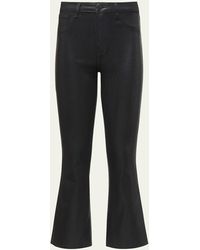 L'Agence - Kendra High-rise Crop Flare Jeans - Lyst