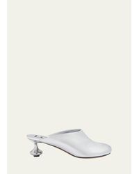 Loewe - Toy Metallic Mule Pumps - Lyst