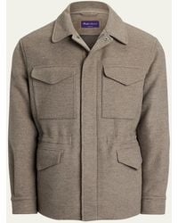 Ralph Lauren - Ripley Wool-Cashmere Four Pocket Jacket - Lyst