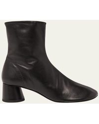 Proenza Schouler - Glove Lambskin Block-Heel Ankle Booties - Lyst