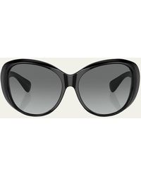 Oliver Peoples - Maridan Gradient Acetate & Plastic Round Sunglasses - Lyst