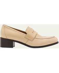 The Row - 45mm Vera Loafer Calf - Lyst
