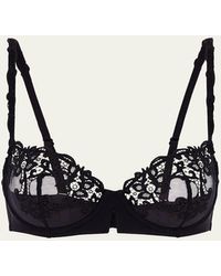 Simone Perele - Saga Non-Padded Lace Demi Bra - Lyst