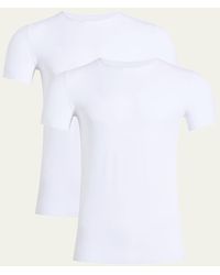 Commando - 2-Pack Microfiber Crewneck T-Shirts - Lyst
