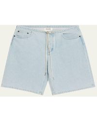 Still Here - Cool Drawstring Denim Shorts - Lyst