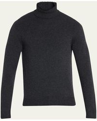 Ralph Lauren Purple Label - Cashmere Turtleneck Sweater - Lyst