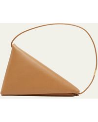 Marni - Prisma Triangle Leather Shoulder Bag - Lyst