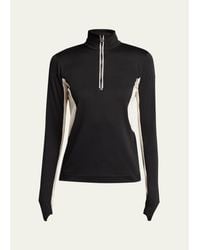 Moncler - Polartec Base Layer Zip Turtleneck - Lyst